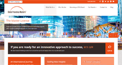 Desktop Screenshot of globalfranchisemasters.com